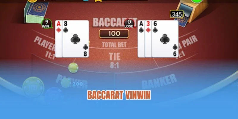 Baccarat Vinwin - Game Bài Đỏ Đen Lôi Cuốn Tuyệt Đỉnh