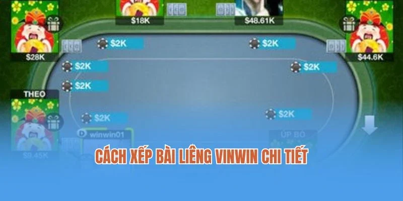 Cách xếp bài Liêng Vinwin chi tiết mà người chơi mới cần biết