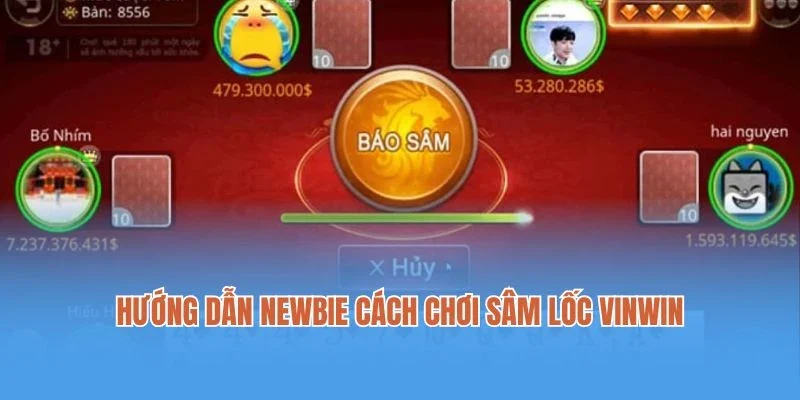 Hướng dẫn newbie cách chơi Sâm Lốc Vinwin đúng chuẩn